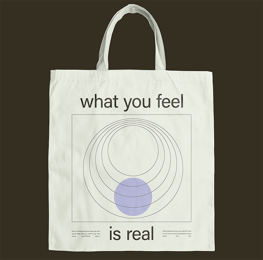 what you feel is real tote bag