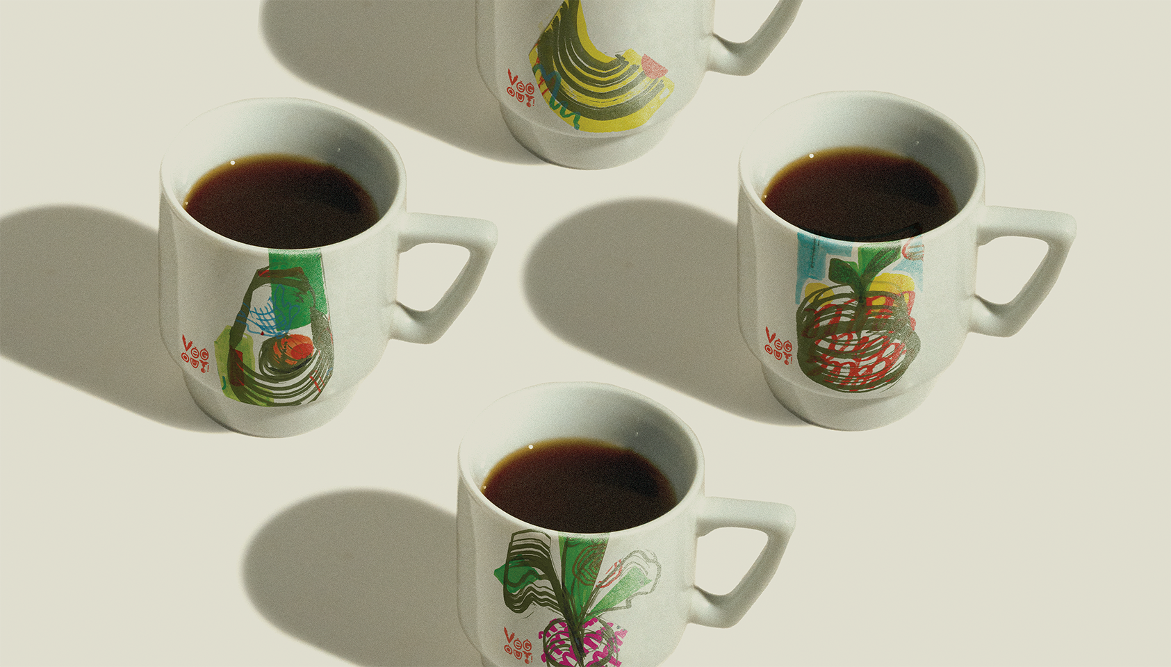 veg out festival mugs